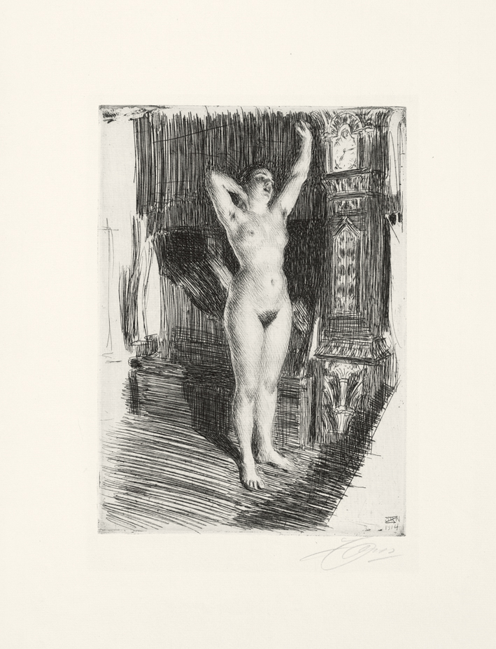  安德斯·莱奥纳德·佐恩 Anders Leonard Zorn —— 佐恩(素描) (44)